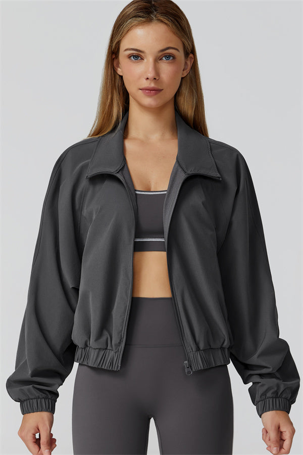 The Venus Zip Jacket Sports Bra Leggings 3-Piece Set