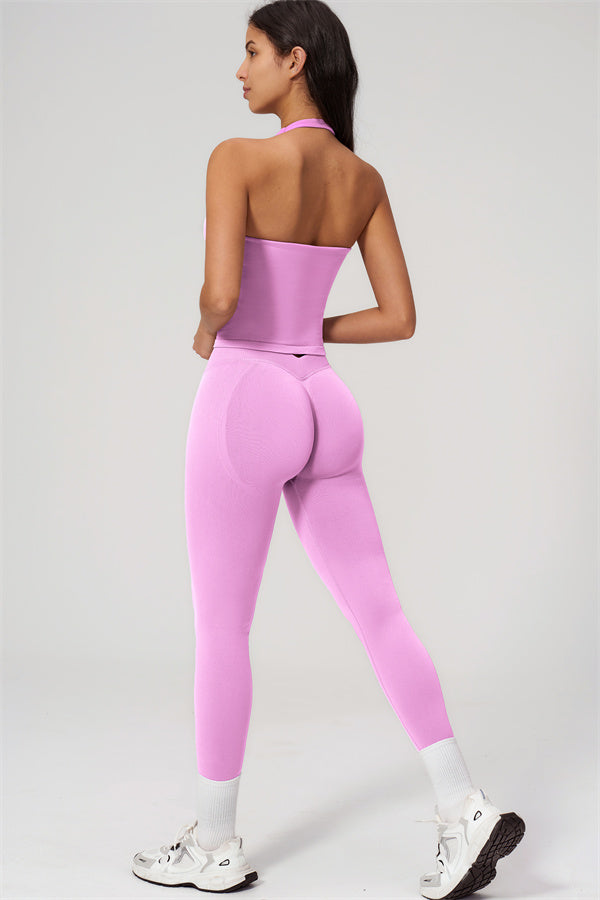 The Empower Halter Crop Top