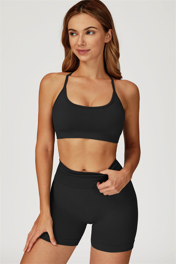 The Sculpt Sports Bra Shorts 2-Piece Set