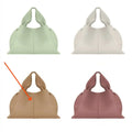Leather Cloud Crossbody Bag