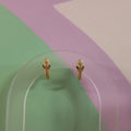 Cutie Small Snake Hoops