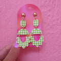Summer Scalloped Statement Earrings