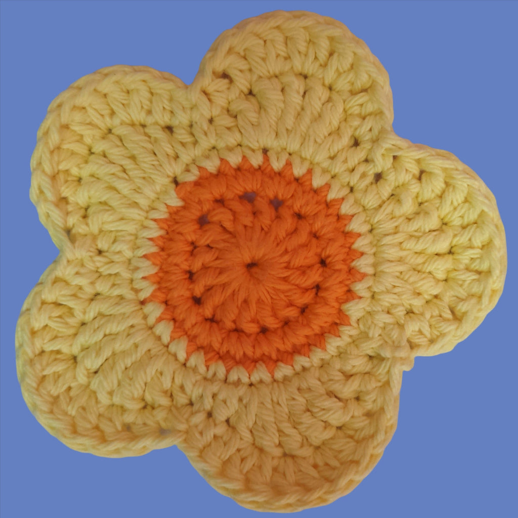 Crochet Daisy Coasters