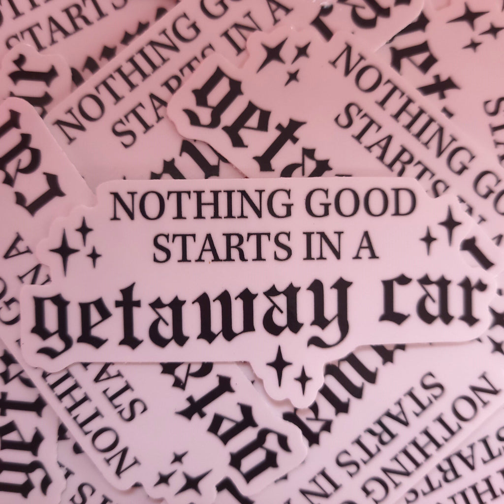 Getaway Car Reputation Sticker