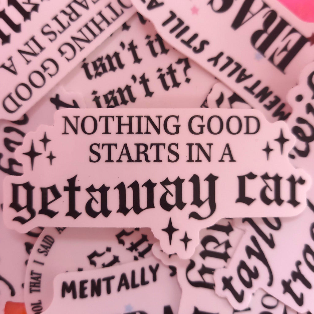 Getaway Car Reputation Sticker