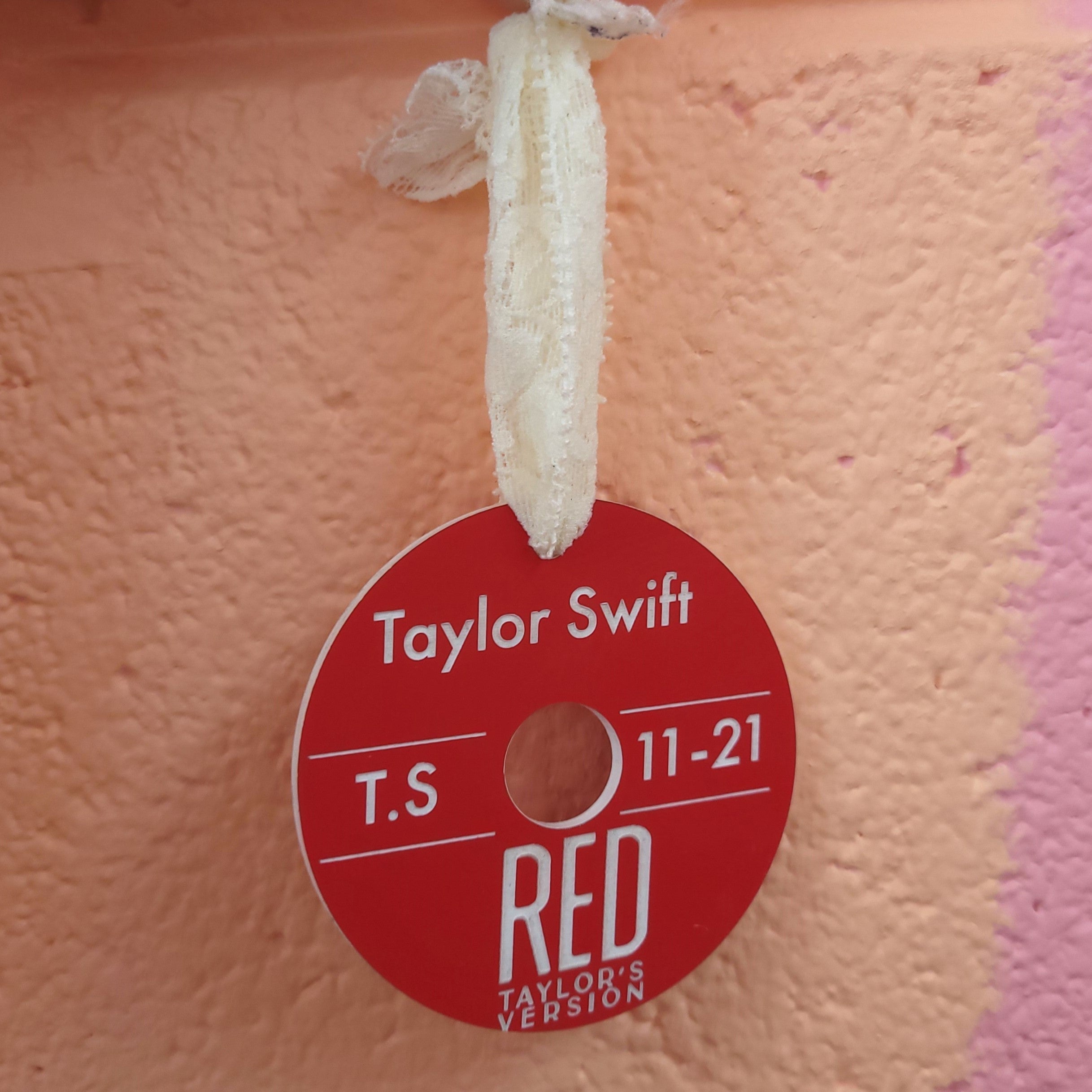 RED Taylor Swift Album Ornaments