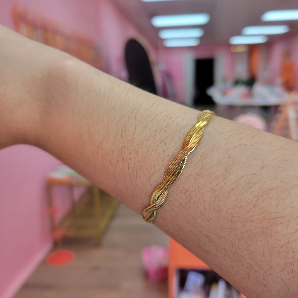 Titanium Braided Bracelet