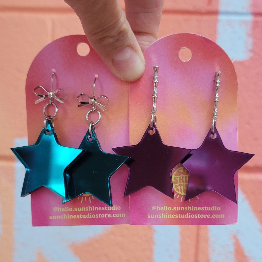 Statement Star Earrings