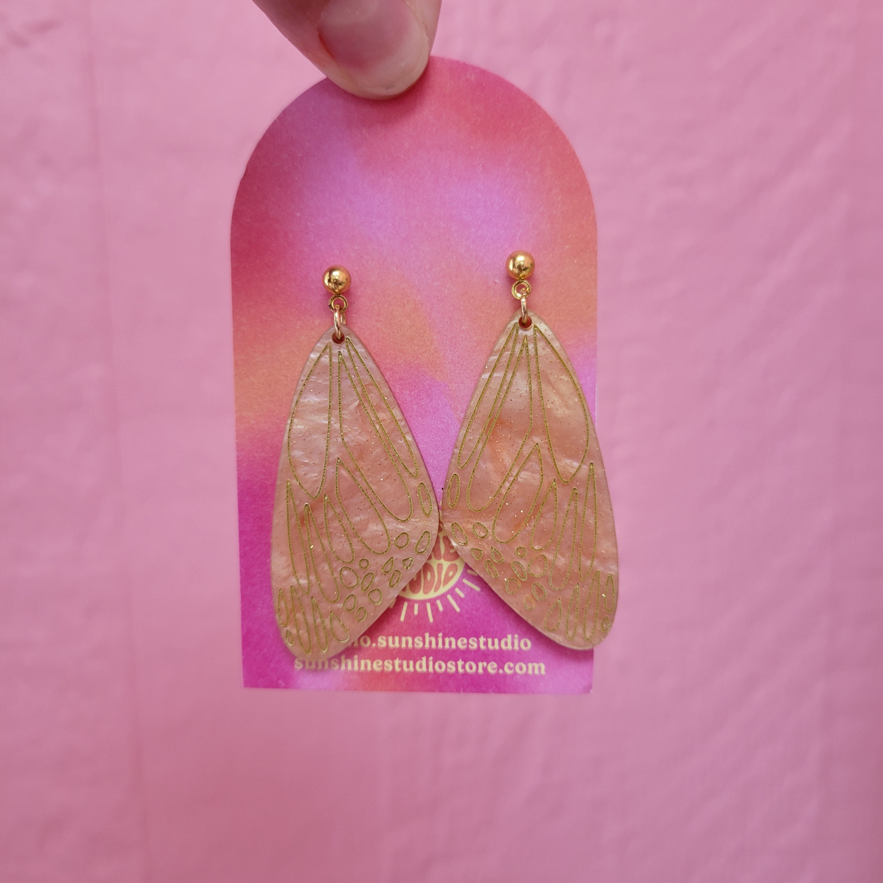 Butterfly Wing  Earrings