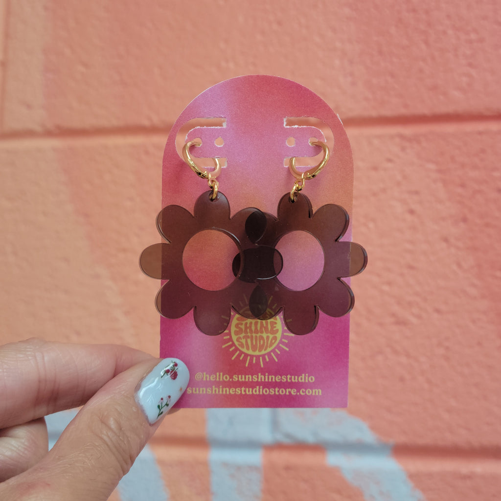 Happy Spring Daisy Earrings