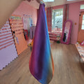 Rainbow Satin Bandana