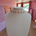 Daisy Ribbon Choker Necklace