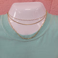 Trio Dainty Layered Titanium Necklace