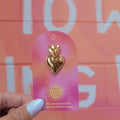 Doubled Love -  Heart Titanium Mix-and-Match Earring