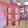 Parmesan Fish Cracker - Triple Dangle Earring