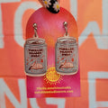 "Thriller Reader Soda" Earrings