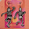 Dancing Bones - Skeleton Earrings