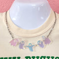 Ghosts of Halloweens Past - Statement Necklace