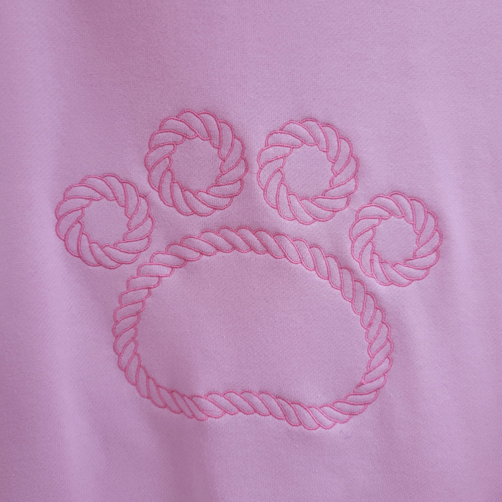 Embroidered Rope Pawprint Shirt