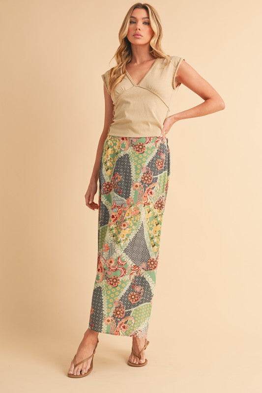 Bradyn Print Skirt
