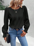 Long sleeve blouse