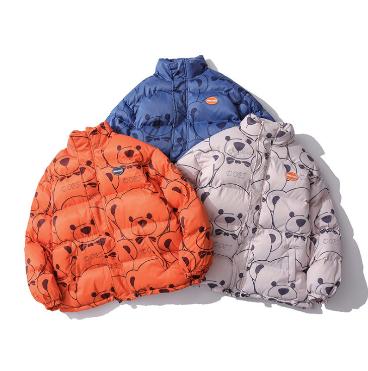 Little Bear Full Bread Clothes Lovers Cotton Padded Clothes