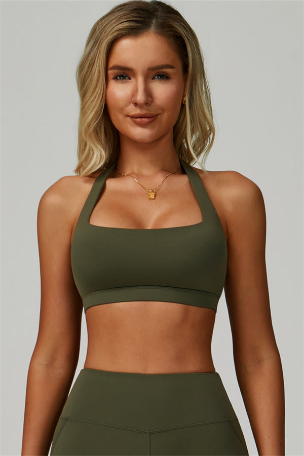 The Bold Halter Sports Bra