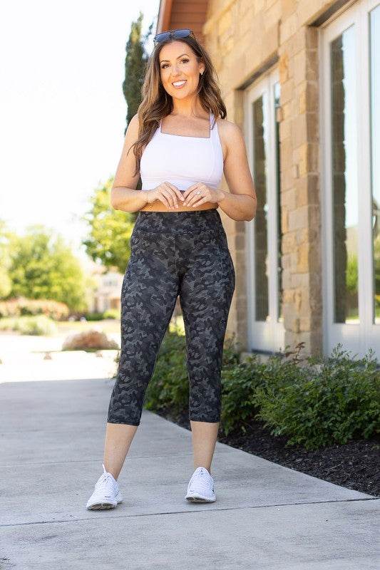 Army Camo Capri