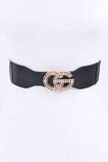 CG Logo Plus Size Elastic Belt