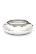 Polished Statement Hinged Bangle