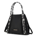 MKF Kenna Snake embossed Tote Bag by Mia K