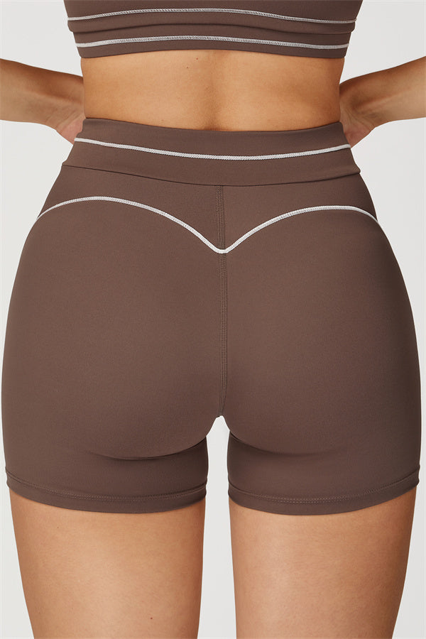 The Amara Long Sleeve T-shirt Shorts 2-Piece Set