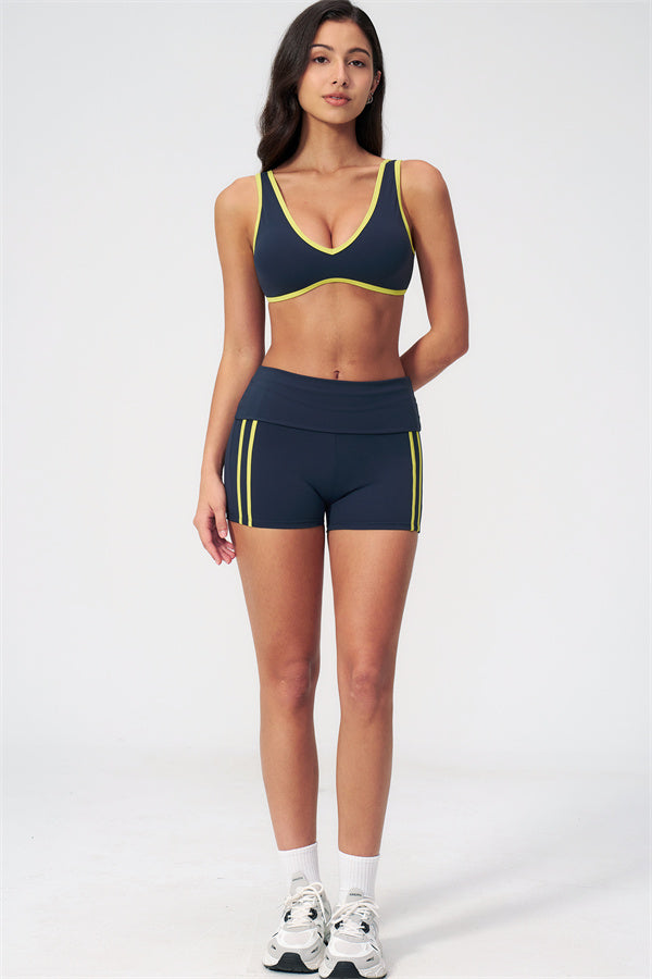 The Evoke Sports Bra Shorts 2-Piece Set