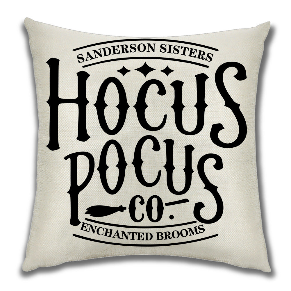 Cartoon Pumpkin Castle Sofa Cushion Cushion Pillowcase