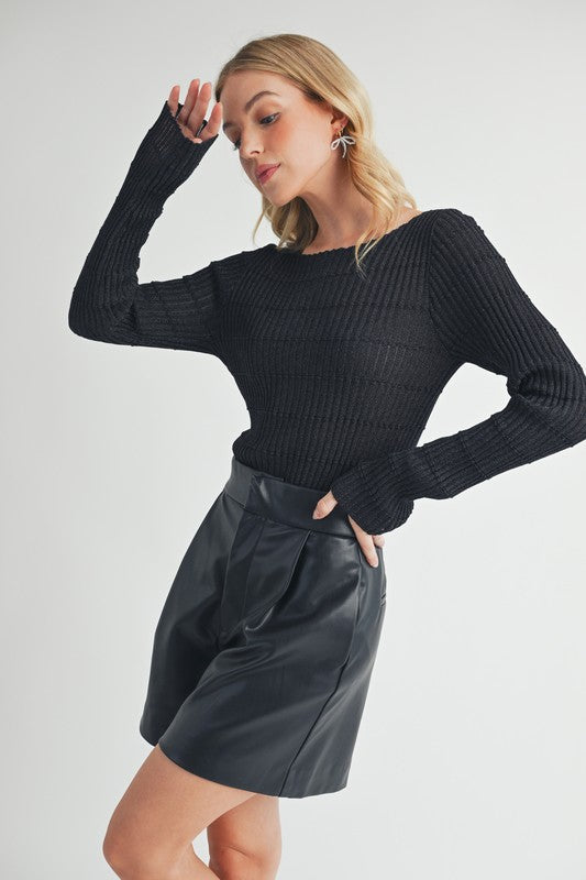 Rashada Knitted Top