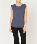 COTTON JERSEY MUSCLE NEW TANK