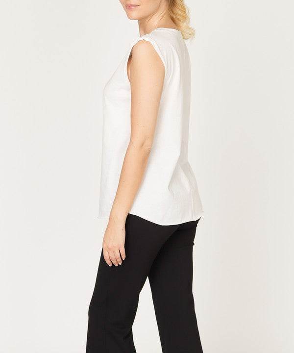 COTTON JERSEY MUSCLE NEW TANK