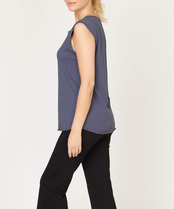COTTON JERSEY MUSCLE NEW TANK