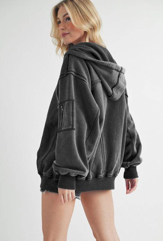 Fiori Hoodie Jacket
