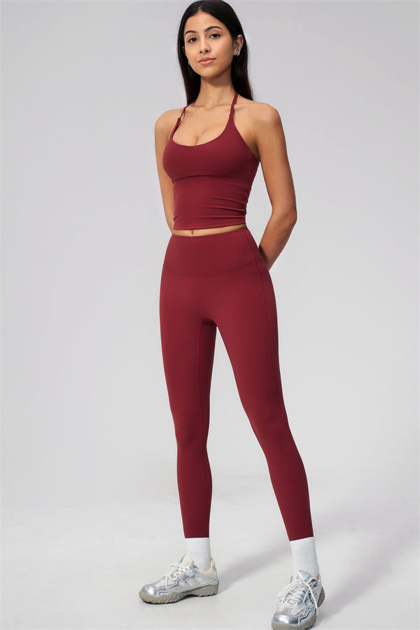 The Gala Crop Top Leggings 2-Piece Set