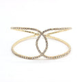 RHINESTONE BUTTERFLY CUFF