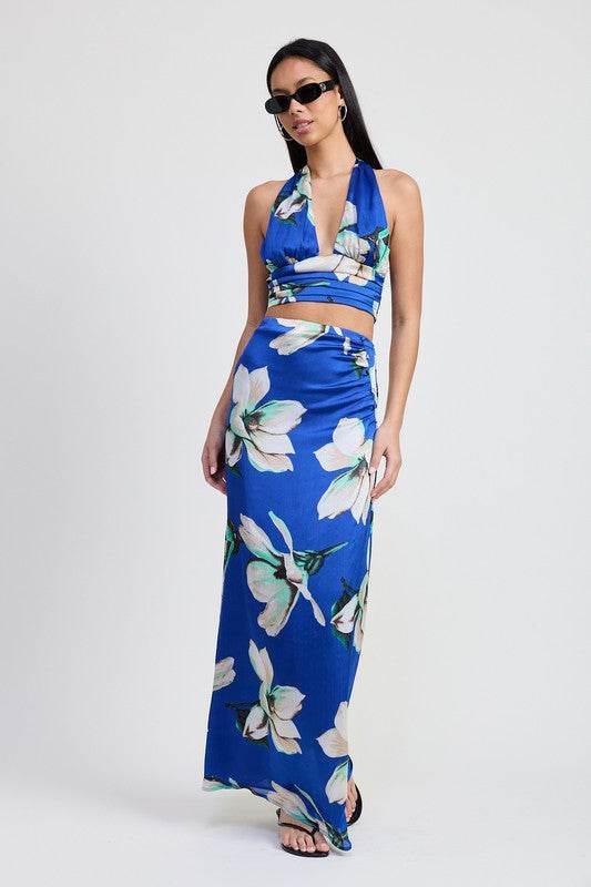 MAXI BIAS SKIRT