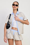 MIX MEDIA OVERSIZED SHIRT