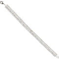 Shimmering Harmonized CZ Rhinestone Link Bracelet
