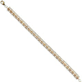 Marquise Cut Bold Line Cubic Zirconia Bracelet