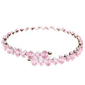 Marquise Oval Sole Line CZ Spring Wrap Bracelet