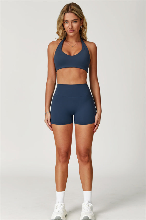The Boost Halter Sports Bra