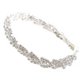 Shimmering Rhinestone Wired Bracelet