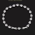 Bridal Pear Shape Cubic Zirconia Bracelet