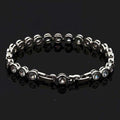 Bridal Circle Shape Cubic Zirconia Bracelet